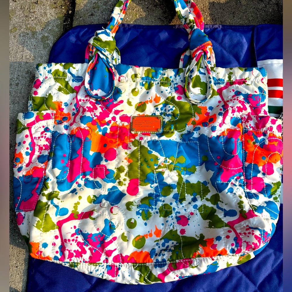 Marc by Marc Jabobs Quilted Paint Tote